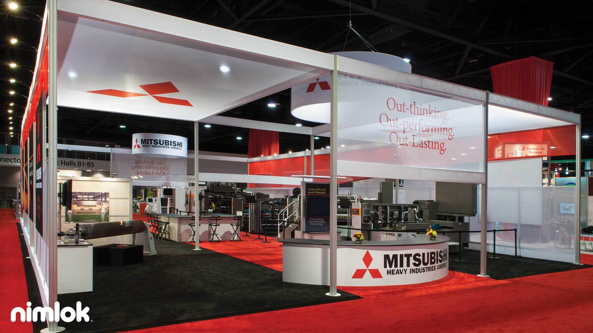 Mitsubishi Modular 50x80 Island