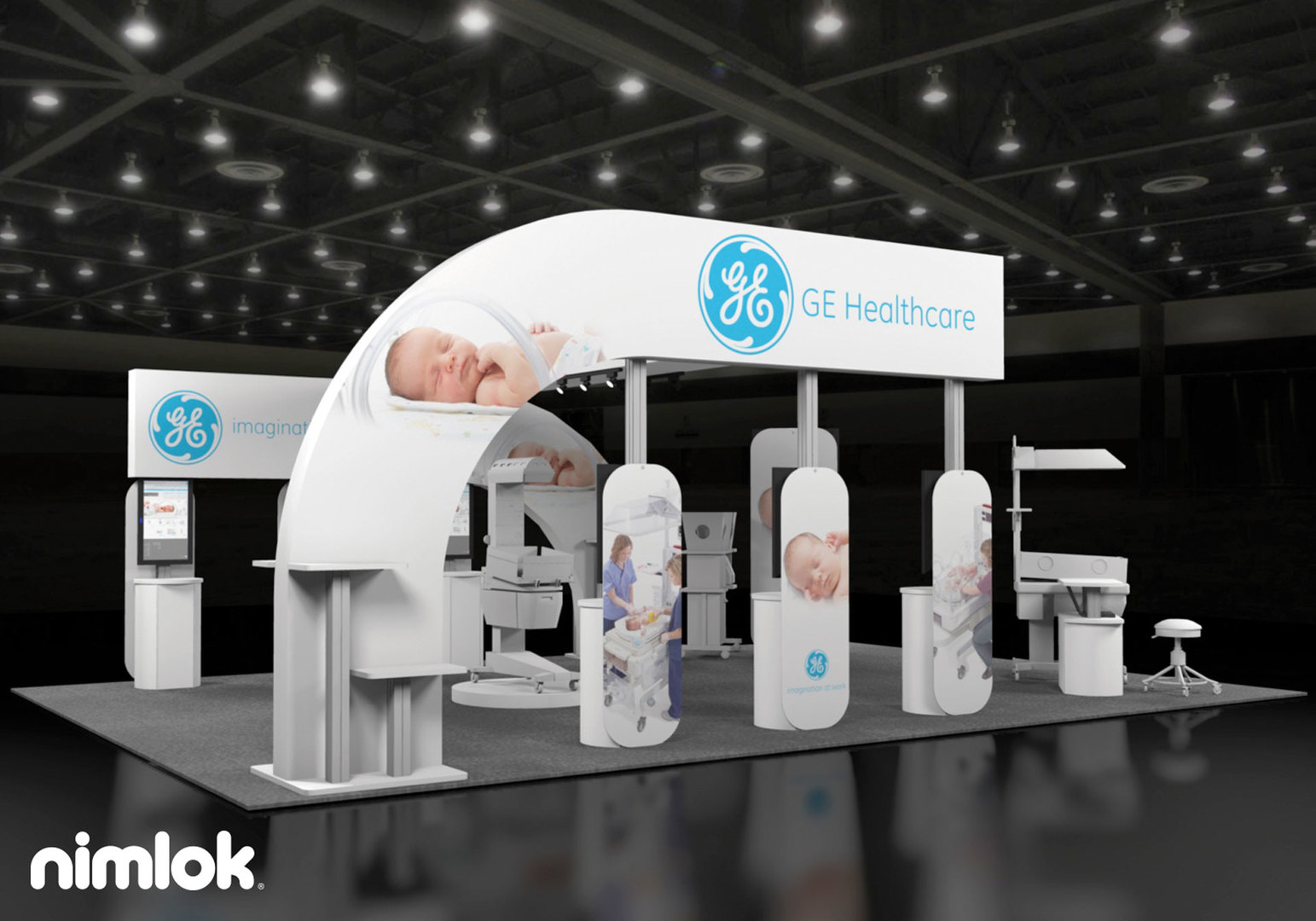 GE Healthcare 20x30 Island